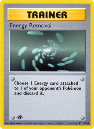 Energy Removal 092  - 1st Edition - Common