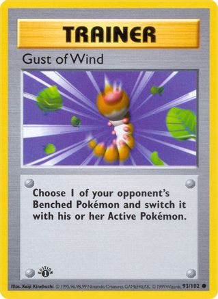 Gust of Wind 093  - 1st Edition - Common