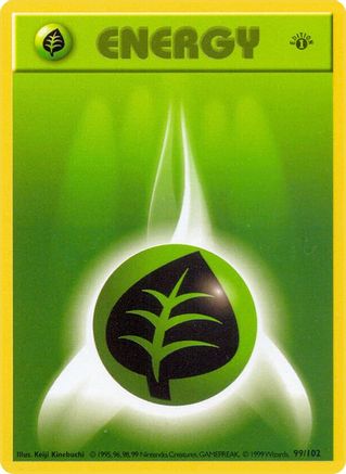 Grass Energy 099  - 1st Edition - Common