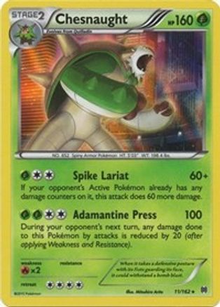 Chesnaught 011  - Holofoil - Holo Rare