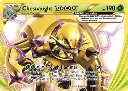 Chesnaught BREAK 012  - Holofoil - Ultra Rare