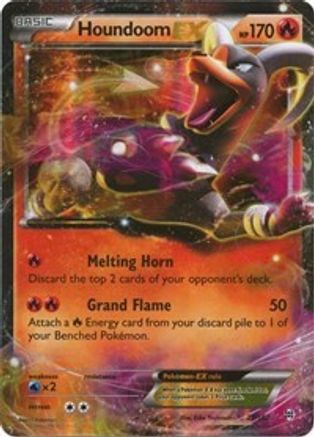 Houndoom EX 021  - Holofoil - Ultra Rare
