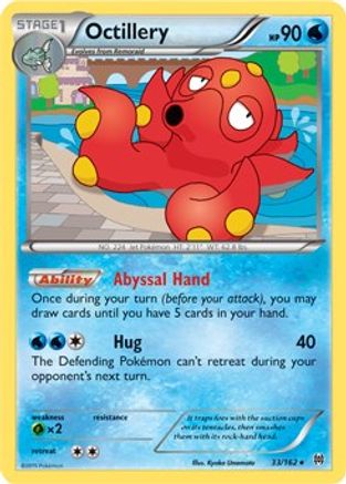 Octillery 033  - Holofoil - Holo Rare
