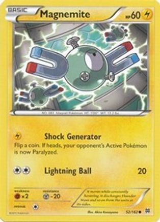 Magnemite (52) (52) 052  - Common