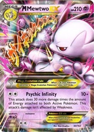 M Mewtwo EX (64) (64) 064  - Holofoil - Ultra Rare