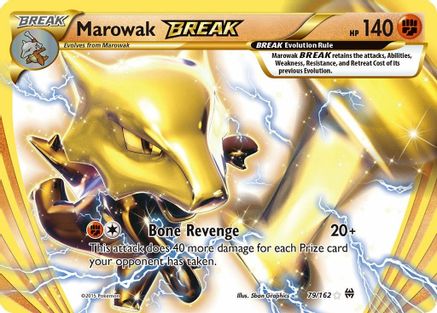 Marowak BREAK 079  - Holofoil - Rare BREAK