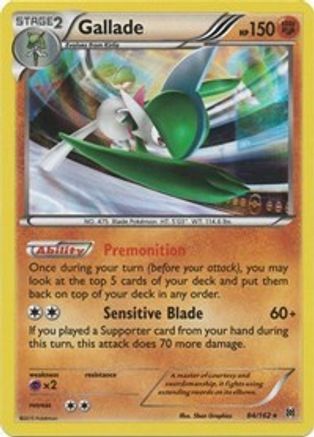Gallade 084  - Holofoil - Holo Rare