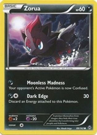 Zorua (89) (89) 089  - Common