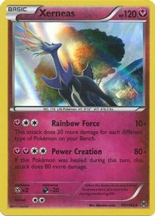 Xerneas 107  - Holofoil - Holo Rare