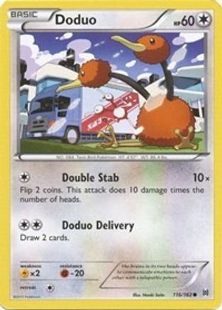Doduo (116) (116) 116  - Common