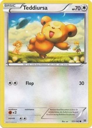 Teddiursa 121  - Common