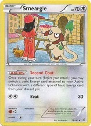 Smeargle 123  - Rare