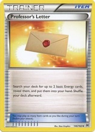 Professor's Letter 146  - Uncommon