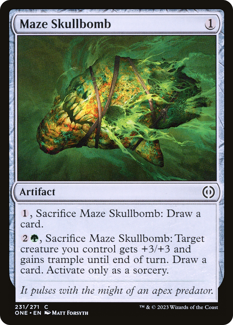 Maze Skullbomb [Phyrexia : Tous seront un] 