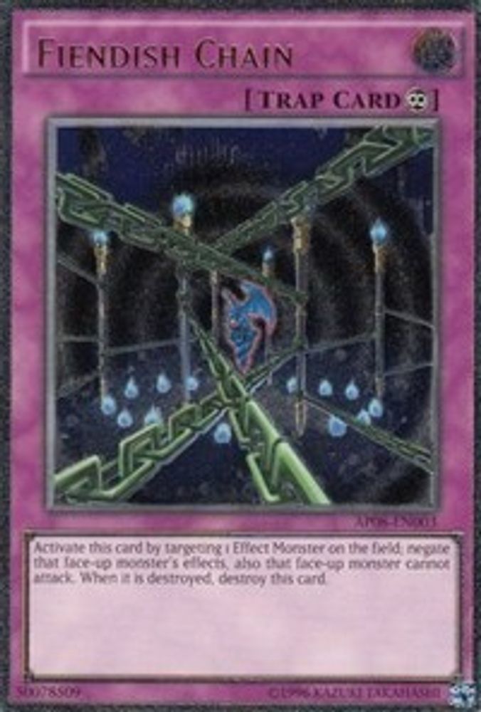 Fiendish Chain (UTR) (AP08-EN003) - Ultimate Rare