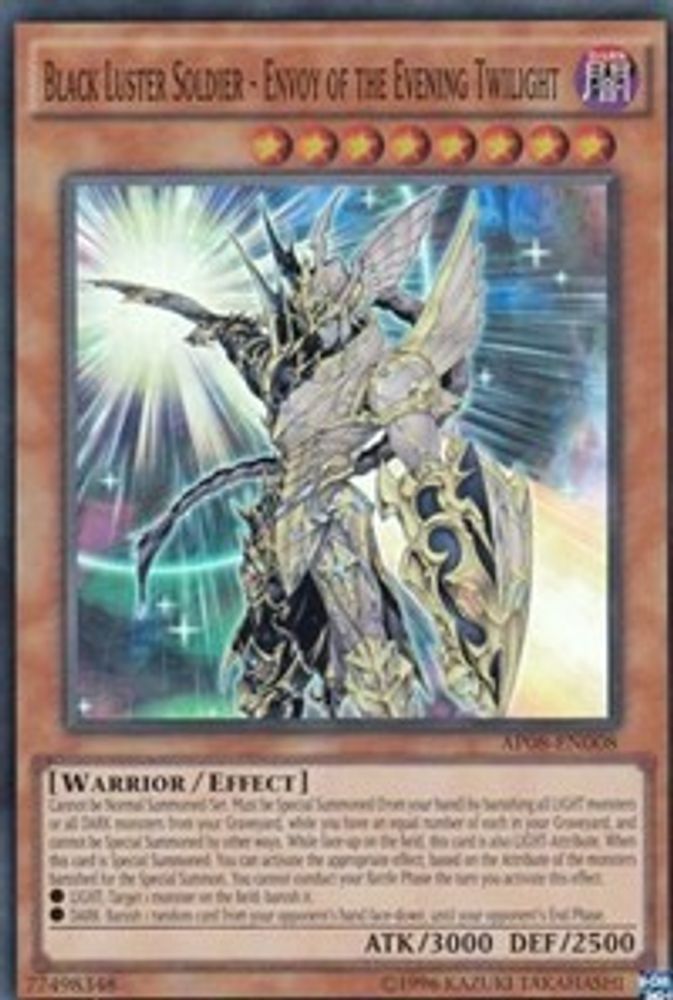 Black Luster Soldier - Envoy of the Evening Twilight (AP08-EN008) - Super Rare