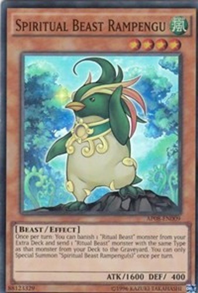 Bête spirituelle Rampengu [AP08-EN009] Super Rare 