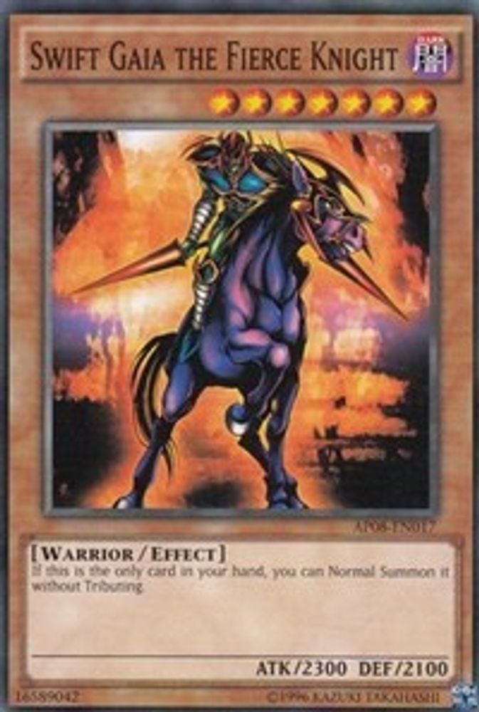 Swift Gaia the Fierce Knight (AP08-EN017) - Common