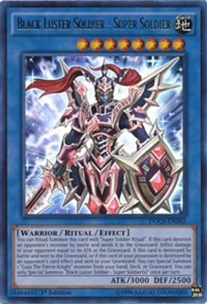 Black Luster Soldier - Super Soldier (DOCS-EN042) - Ultra Rare