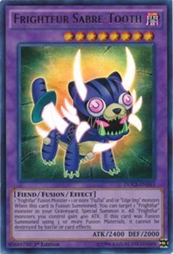 Frightfur Sabre-Tooth (DOCS-EN043) - Ultra Rare
