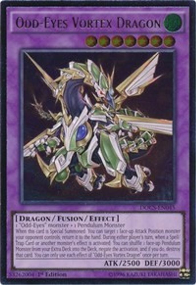 Odd-Eyes Vortex Dragon (UTR) (DOCS-EN045) - Ultimate Rare