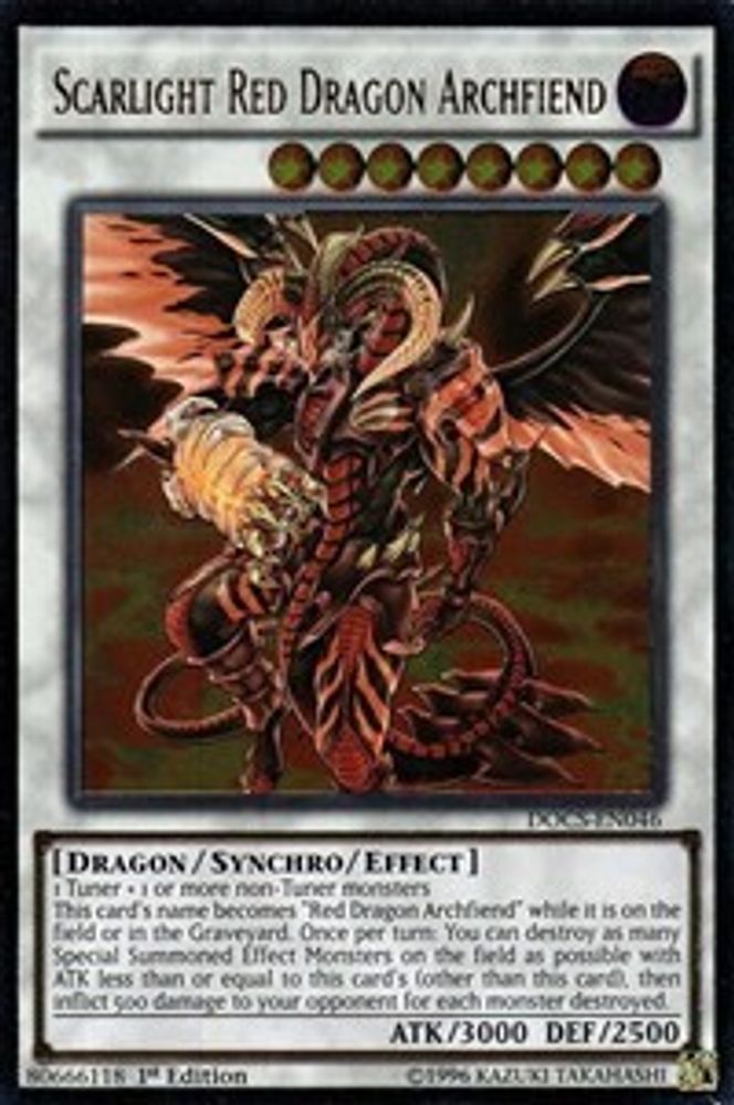 Scarlight Red Dragon Archfiend (UTR) (DOCS-EN046) - Ultimate Rare