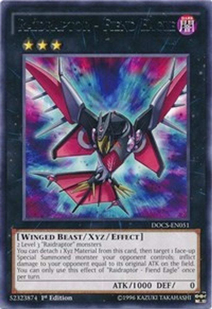 Raidraptor - Fiend Eagle (DOCS-EN051) - Rare