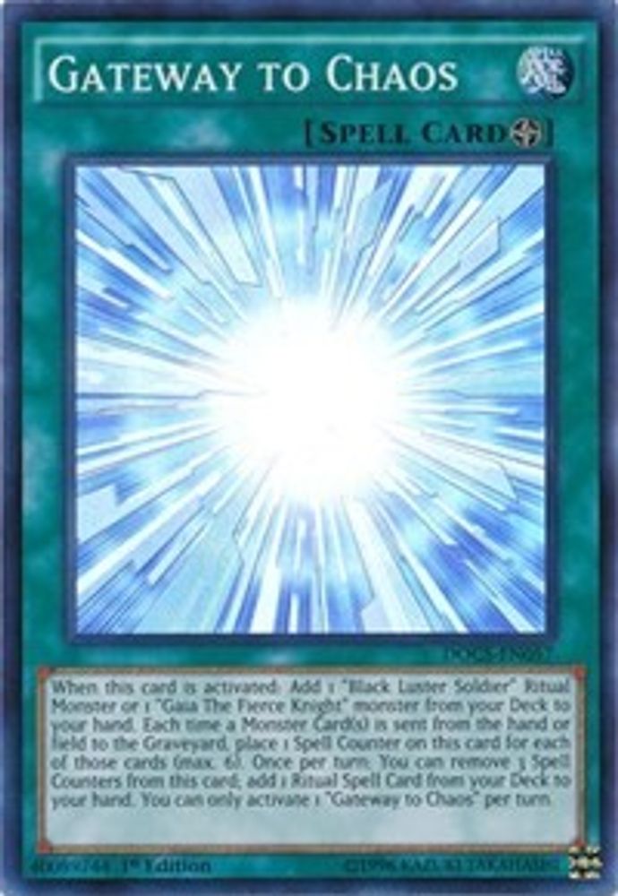 Gateway to Chaos (DOCS-EN057) - Super Rare