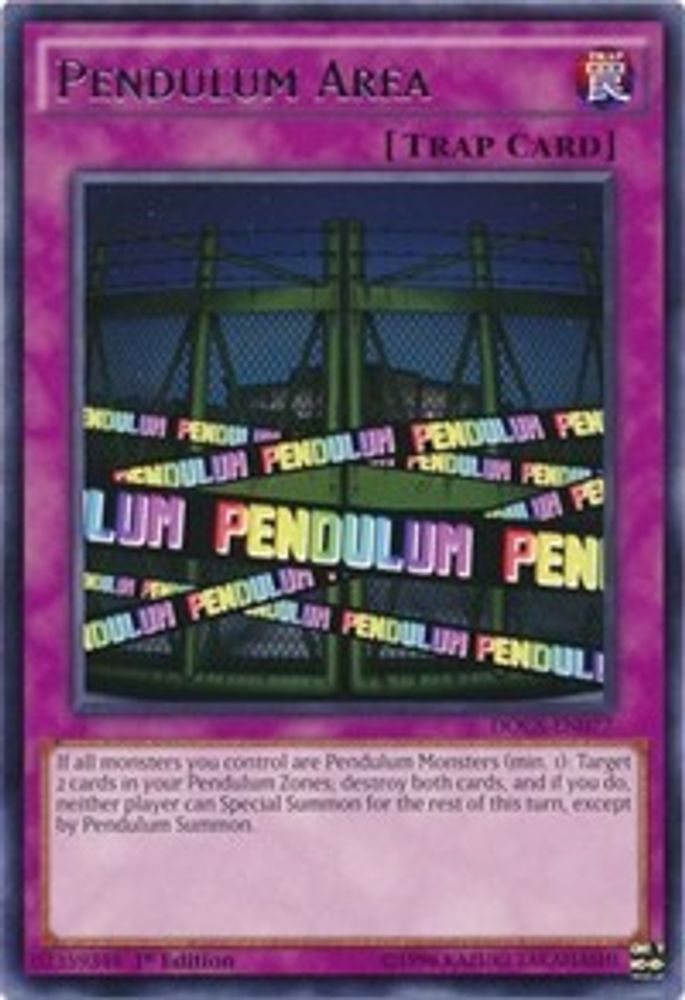 Pendulum Area (DOCS-EN077) - Rare
