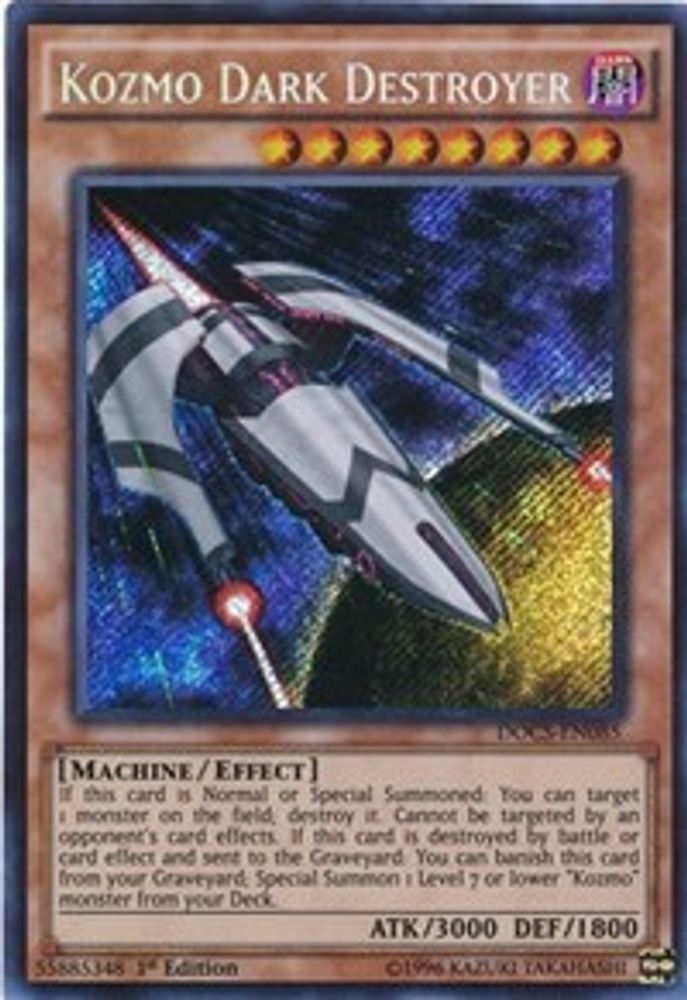 Kozmo Dark Destroyer (DOCS-EN085) - Secret Rare