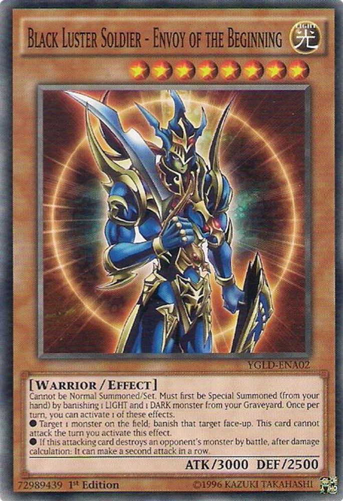 Black Luster Soldier - Envoy of the Beginning (YGLD-ENA02) - Common