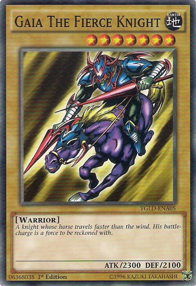 Gaia The Fierce Knight (YGLD-ENA05) - Common