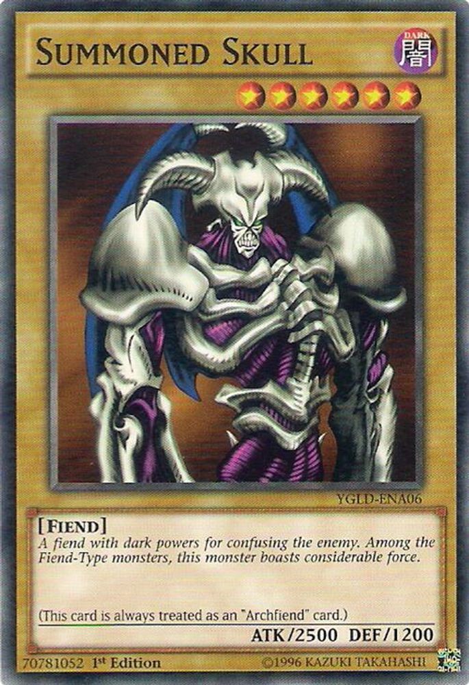 Summoned Skull (YGLD-ENA06) - Common