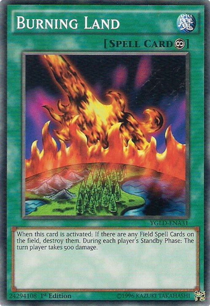Burning Land (YGLD-ENA31) - Common