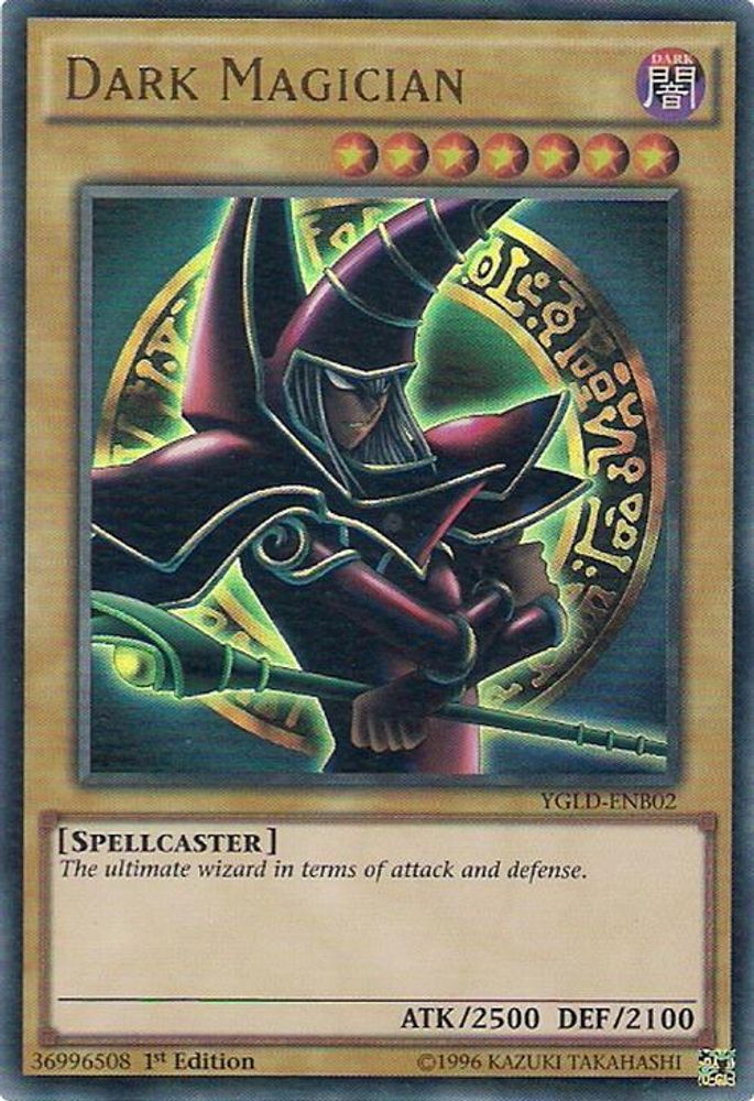 Dark Magician (B) (YGLD-ENB02) - Ultra Rare