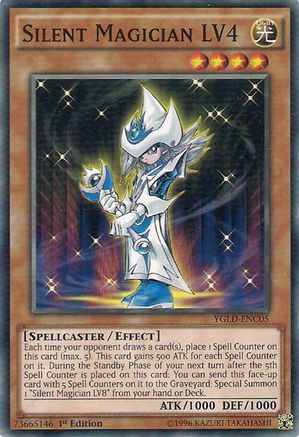 Silent Magician LV4 (YGLD-ENC05) - Common