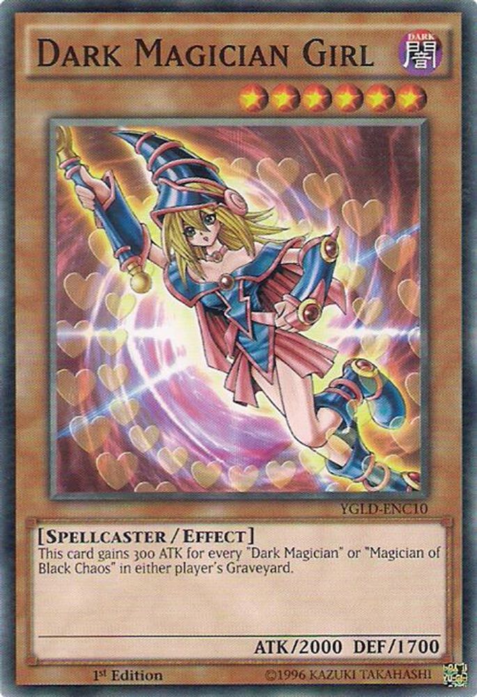 Dark Magician Girl (C) (YGLD-ENC10) - Common