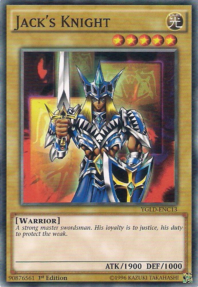Jack's Knight (C) (YGLD-ENC13) - Common