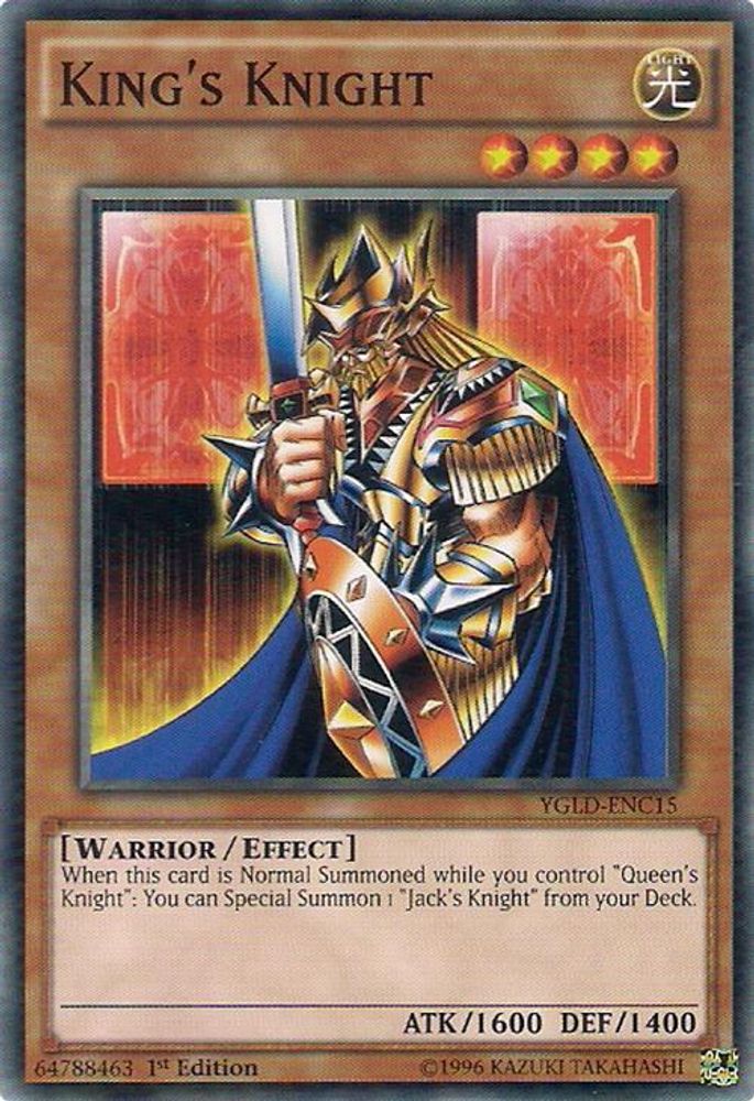 King's Knight (C) (YGLD-ENC15) - Common