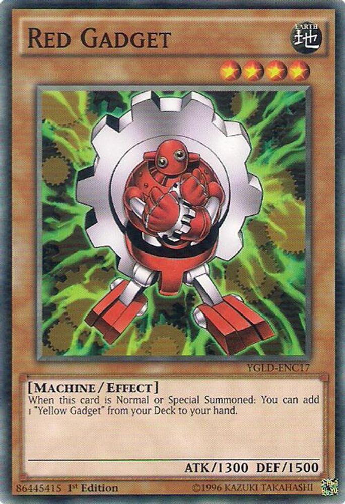 Red Gadget (YGLD-ENC17) - Common