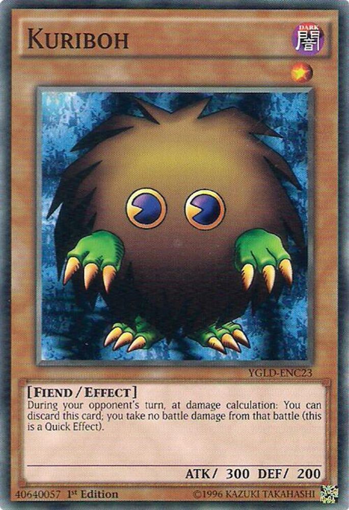 Kuriboh (C) (YGLD-ENC23) - Common