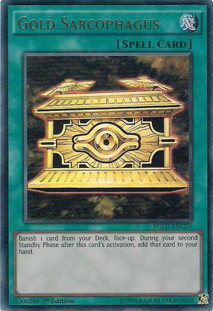 Gold Sarcophagus (YGLD-ENC26) - Ultra Rare