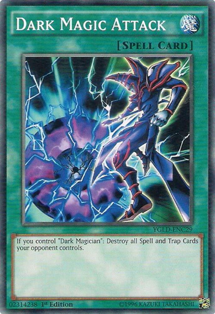 Dark Magic Attack (YGLD-ENC29) - Common