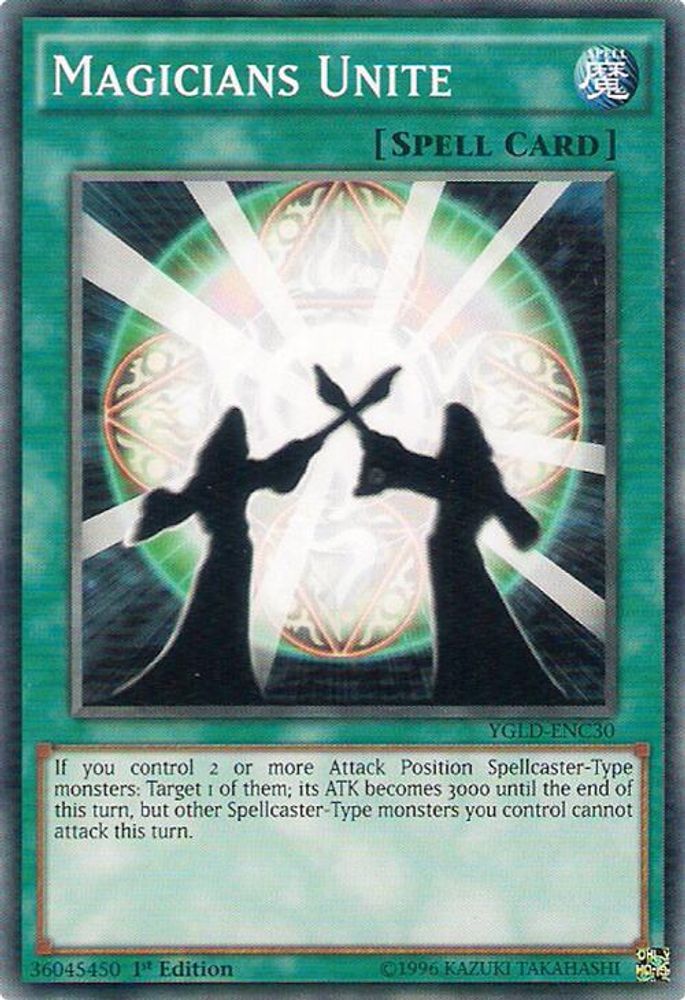 Magicians Unite (YGLD-ENC30) - Common