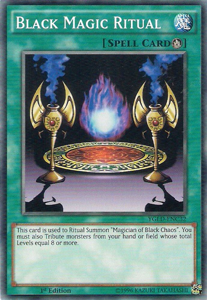 Black Magic Ritual (YGLD-ENC32) - Common