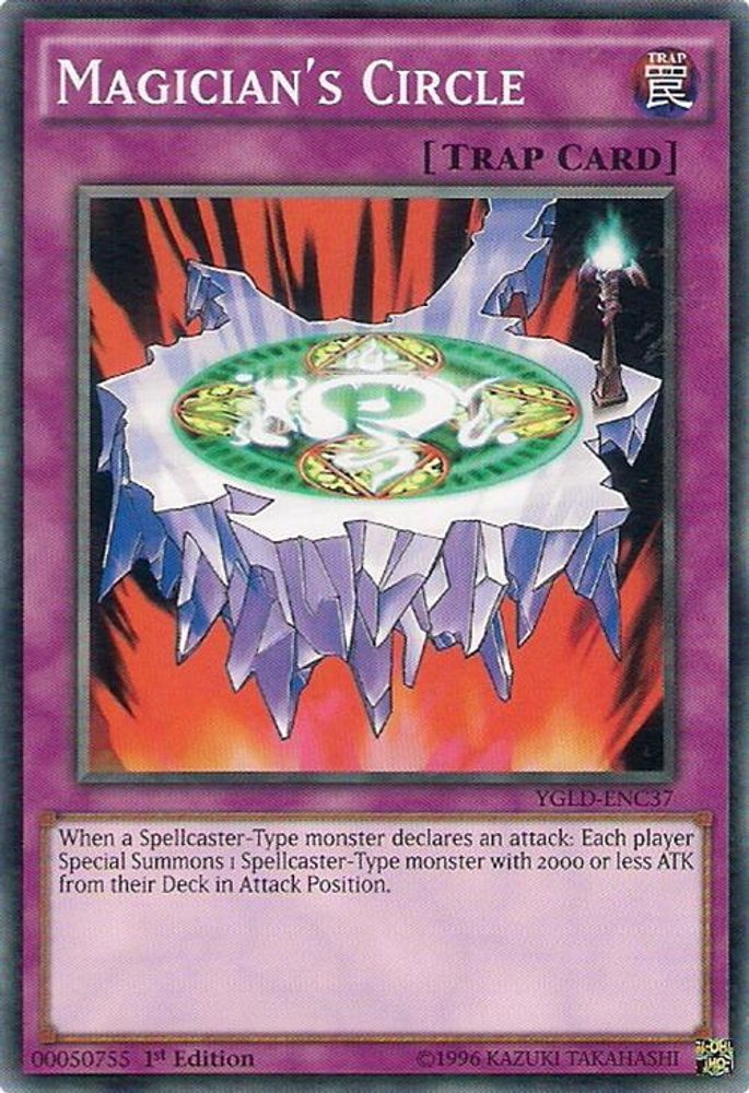Magician's Circle (YGLD-ENC37) - Common