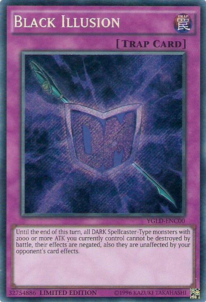 Black Illusion (YGLD-ENC00) - Secret Rare
