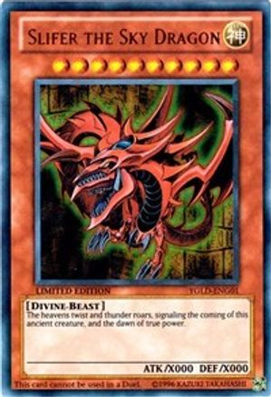 Slifer le dragon du ciel [YGLD-ENG01] Ultra rare 