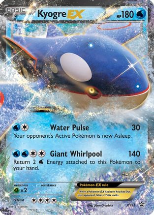 Kyogre EX XY41  - Holofoil - Promo