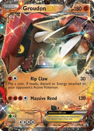Groudon EX XY42  - Holofoil - Promo